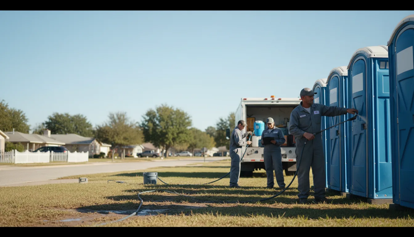 Long-Term Portable Toilet Rental in Haskell, TX near me